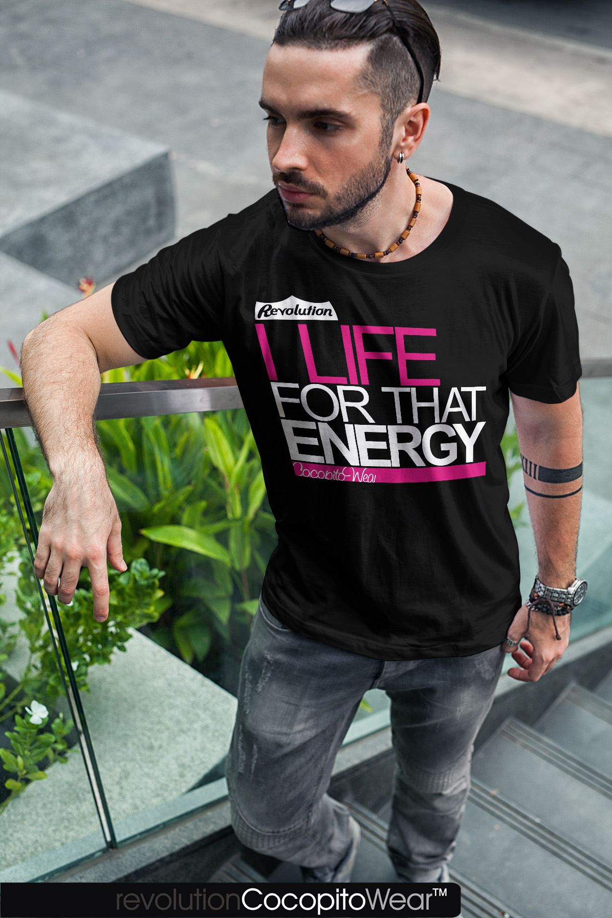 I life for THAT ENERGY - koszulka męska